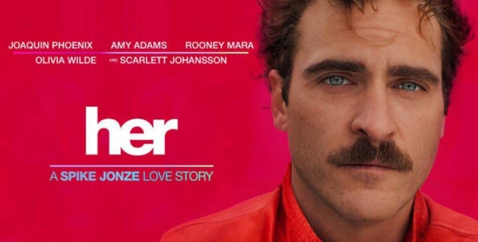 Cartel original de película Her