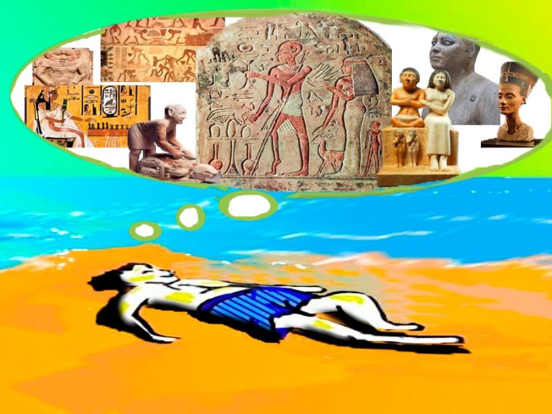 ¿Arte con virus o arte viral? Parte II/IX Primeras civilizaciones: Egipto