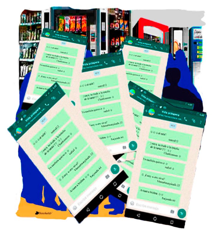 Muchos mensajes al unísono. Chat del grupo Vida prósper