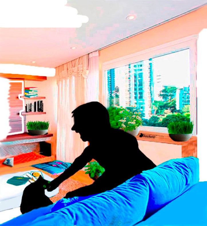 Piso de Daniel. Consulta la barajas españolas. Dos de oro (mal presagio)