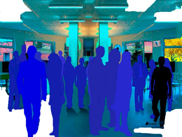 Segunda reunión en el salón de reuniones y conferencias del trabajo de Saturnino Segundo