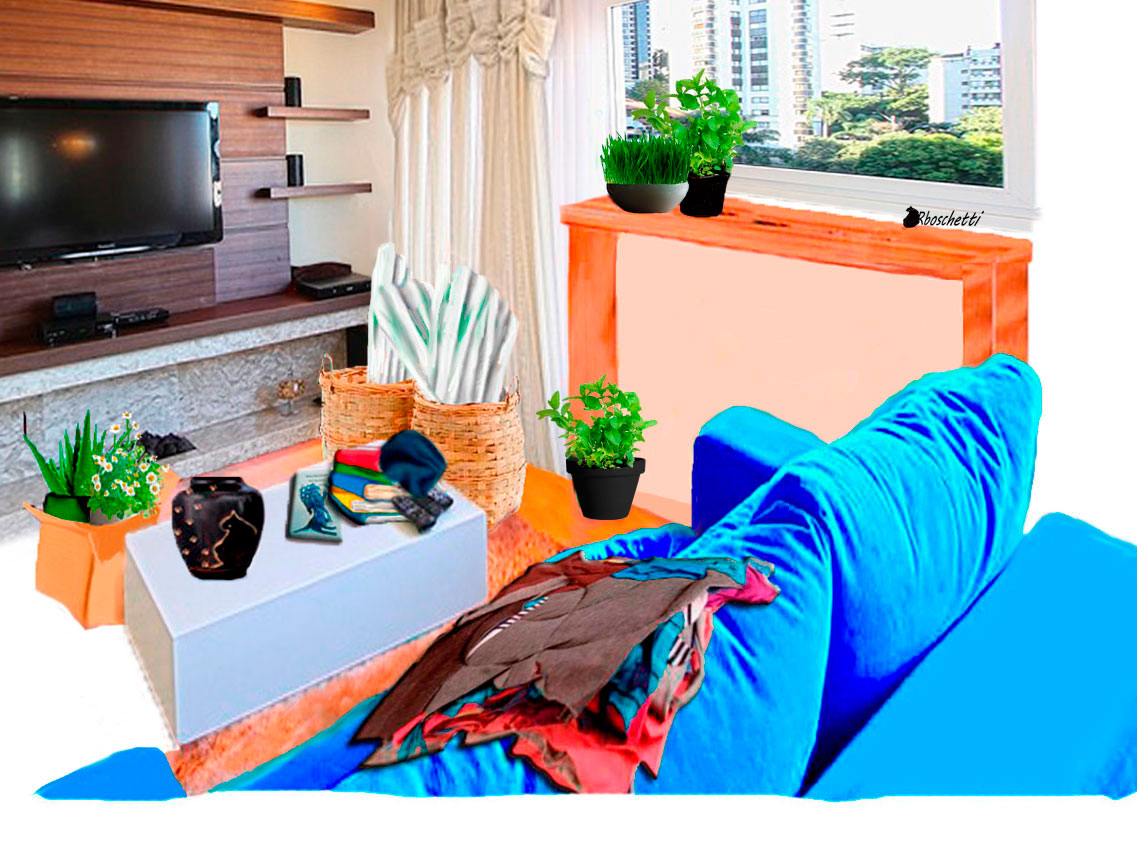 Antes de dejar el piso de Daniel. Hay desorden, el libro Malas decisiones sobre la mesa