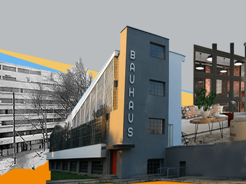 ¿Qué diferencia hay entre constructivismo, Bauhaus y estilo industrial? dentro del mundo del arte